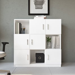 Hanah Home Armario Multiusos Vo7-W Blanco